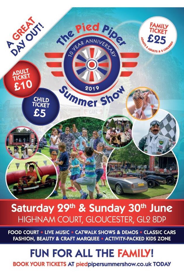 The <a href="/cleevelyev/">Cleevely Ev</a> are supporting <a href="/PiedPiperAppeal/">Pied Piper Appeal</a>  at the @PPsummershow this weekend. Please join us in supporting this great cause by coming along and saying Hi. Take part in the raffle to be in with a chance of winning a #Tesla