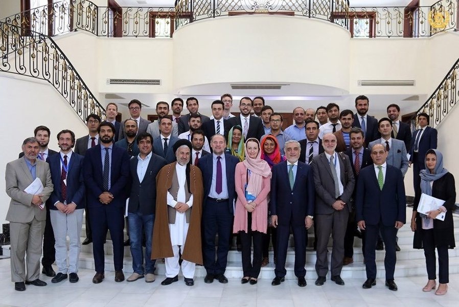 ICMPD's tweet photo. In a two-year process, ICMPD and Afghanistan’s Ministry of Refugees and Repatriation developed the Comprehensive Migration Policy (CMP) for Afghanistan, which was first presented two days ago in Kabul. 
Read more: https://t.co/l930432Z0m 

@afgexecutive @MRC_Afghanistan https://t.co/c4CL8UeS6I