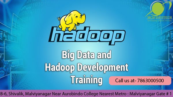 mcminfotech's tweet photo. MCM InfoTech is the finest place to study Big Data #Hadoop Training in Delhi. Our Institute has experience Hadoop training experts to offers courses how to examine the Big Data through #Apache Hadoop to make sure that your job is prepared to take assignment in Big Data. https://t.co/mShehbMho0