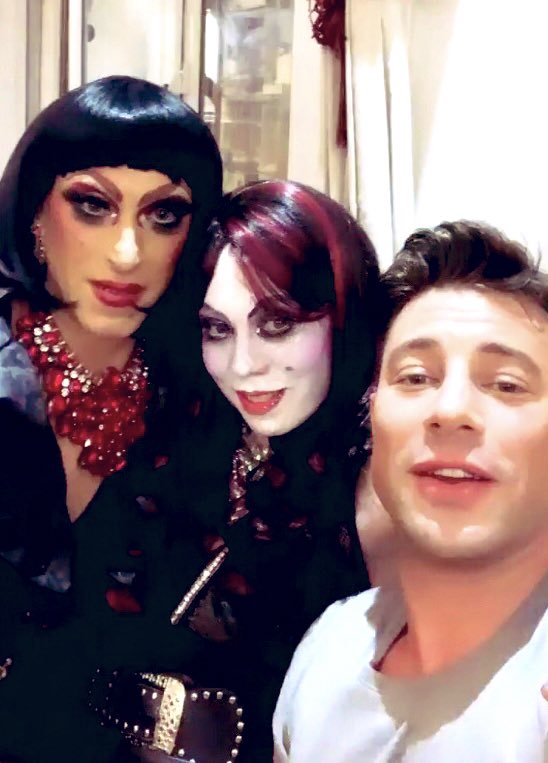 WildcatQueenz's tweet photo. Just 2 regular Frankie Fans and the gorgeous man himself @MrDuncanJames who is truly phenomenal!! Best night out EVER @rockyhorroruk @WGBpl absolute MUST SEE!! Lashes, Lipstick &amp; Heels Galore! (@DonnaLaMode68 &amp; my attire by @AnnSummers Blackpool) #LookingFierce 💄💋👠 https://t.co/PXAOhztRYr