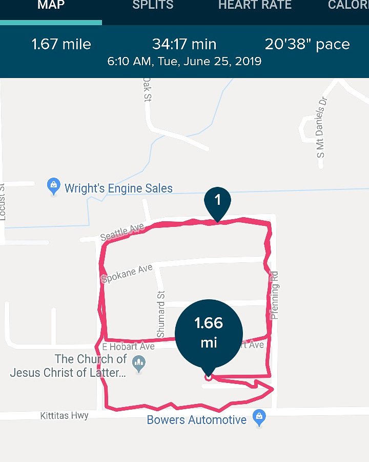 eburgkathy's tweet image. Nice way to start the morning &amp;amp; finish the day.  #walkeveryday #idoitforme