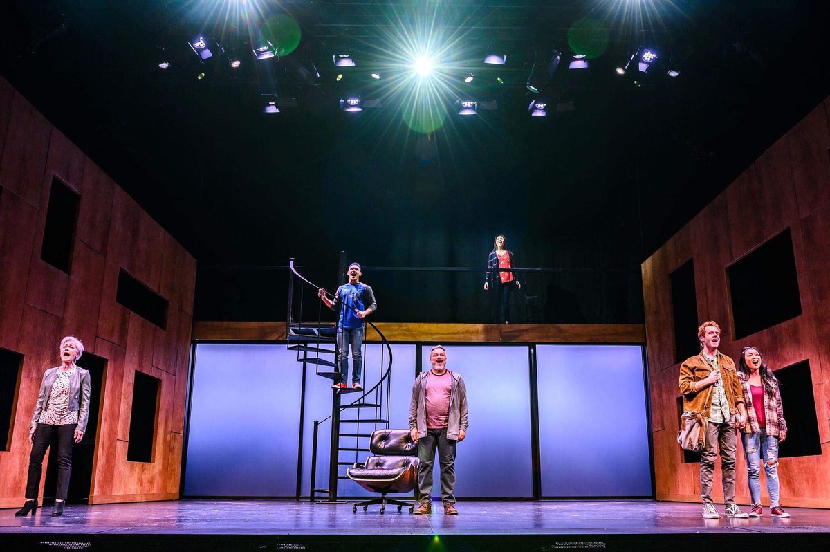 MusicalStageCo's tweet photo. WINNER: Outstanding Production, Musical Theatre Division: NEXT TO NORMAL. #Next2NormalTO https://t.co/awUpW7f1KK