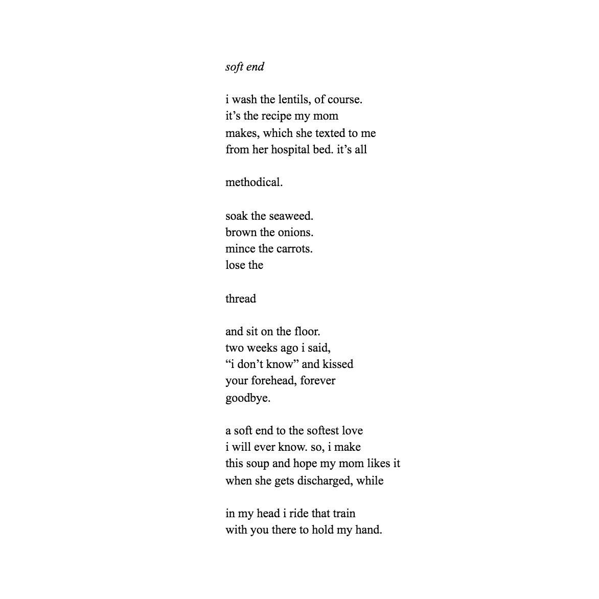 a poem for ur song! tweet media