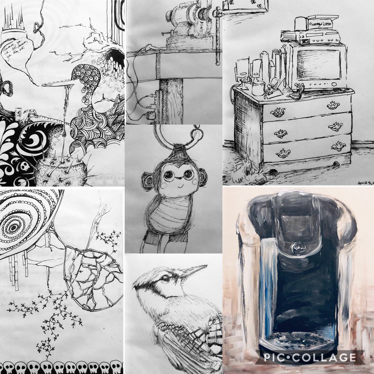 LAshleyFortune's tweet photo. It’s always good to draw stuff around you, even if it’s not beautiful, because you look back on it with a sense of nostalgia. https://t.co/ysaqhMdcSD