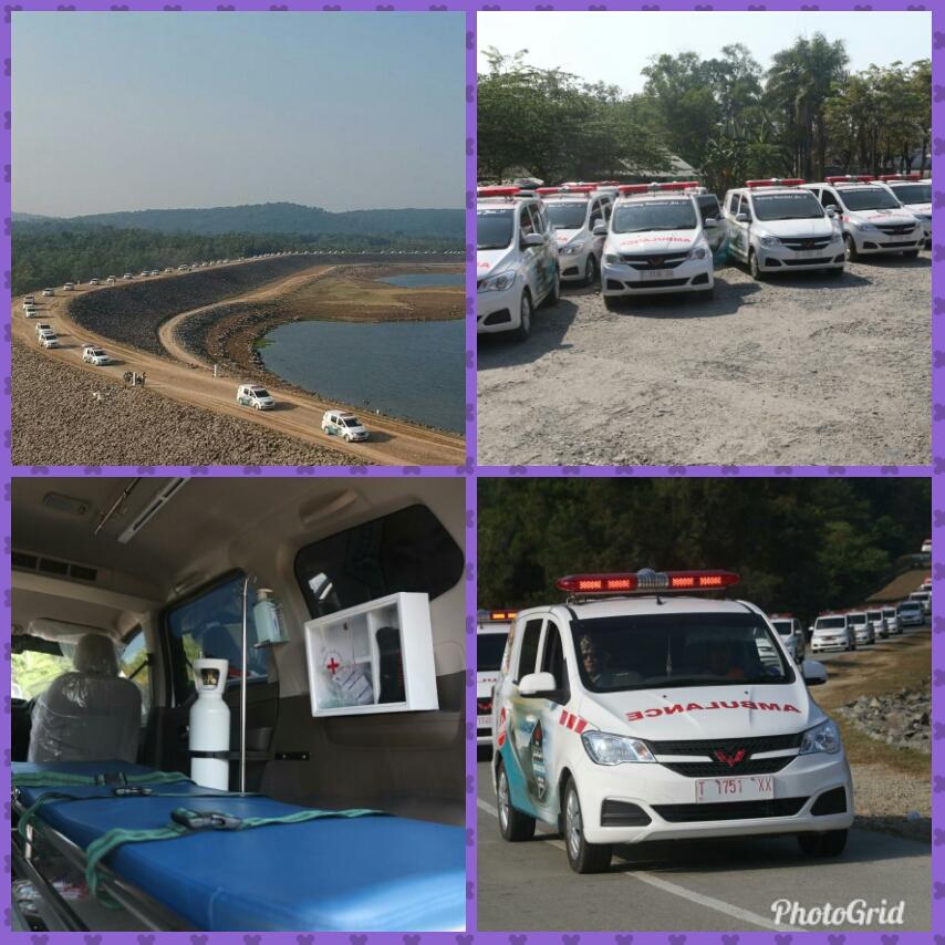 sunarya1970's tweet photo. Launching Ambulan Desa Siaga Kab. Purwakarta. 
#ambulandesapurwakarta. 
@ratna_anne @DiskominfoPWK @Kaharti_PWK https://t.co/6oY7pqrY3a
