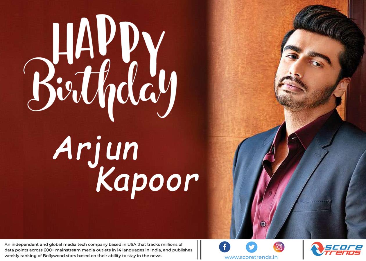 Score Trends wishes Arjun Kapoor a Happy Birthday!! 