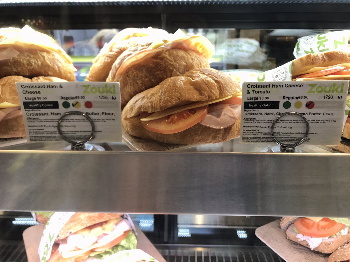 rspenz's tweet photo. #healthynot #labelfail apparently adding tomato makes a croissant bad for you..... https://t.co/sLqhtt4KjW