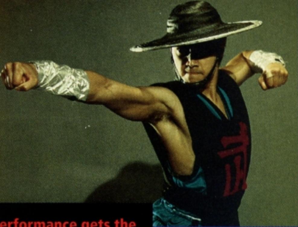 Anthony Marquez played Kung Lao.Marquez also appeared in Teenage Mutant Ninja Turtles III, performing stunts for Leonardo as well as appearing as a rebel soldier and a guard soldier. Along with MKII, he appeared in Midway's Revolution X as a ninja.
