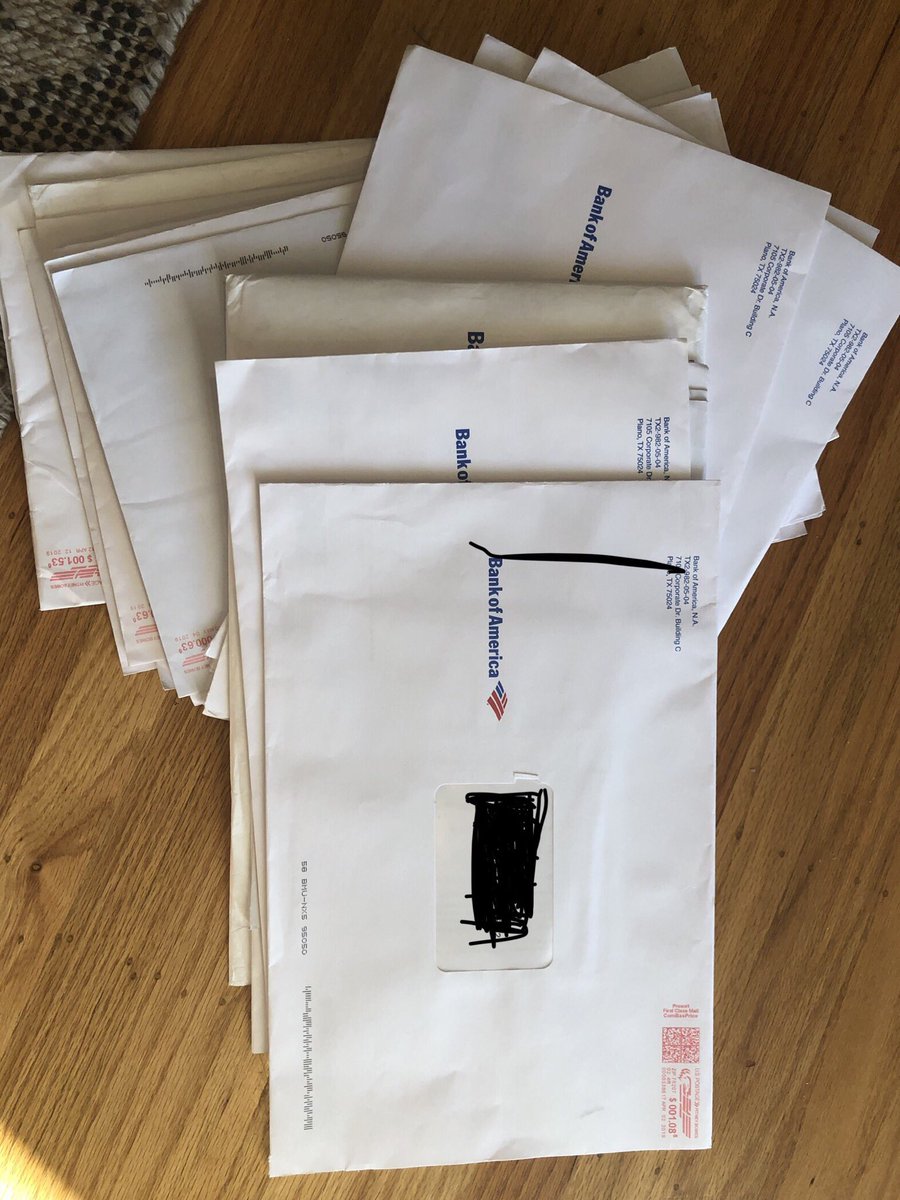 atulkshirsagar's tweet photo. @BankofAmerica Really ? Number of mails I receive for a home refinance. A loan officer tells me to ignore it - as these mails get auto-mailed for each small change in the application; he would send this information to me over email anyway. Such a waste. https://t.co/rXIG1xHoHf