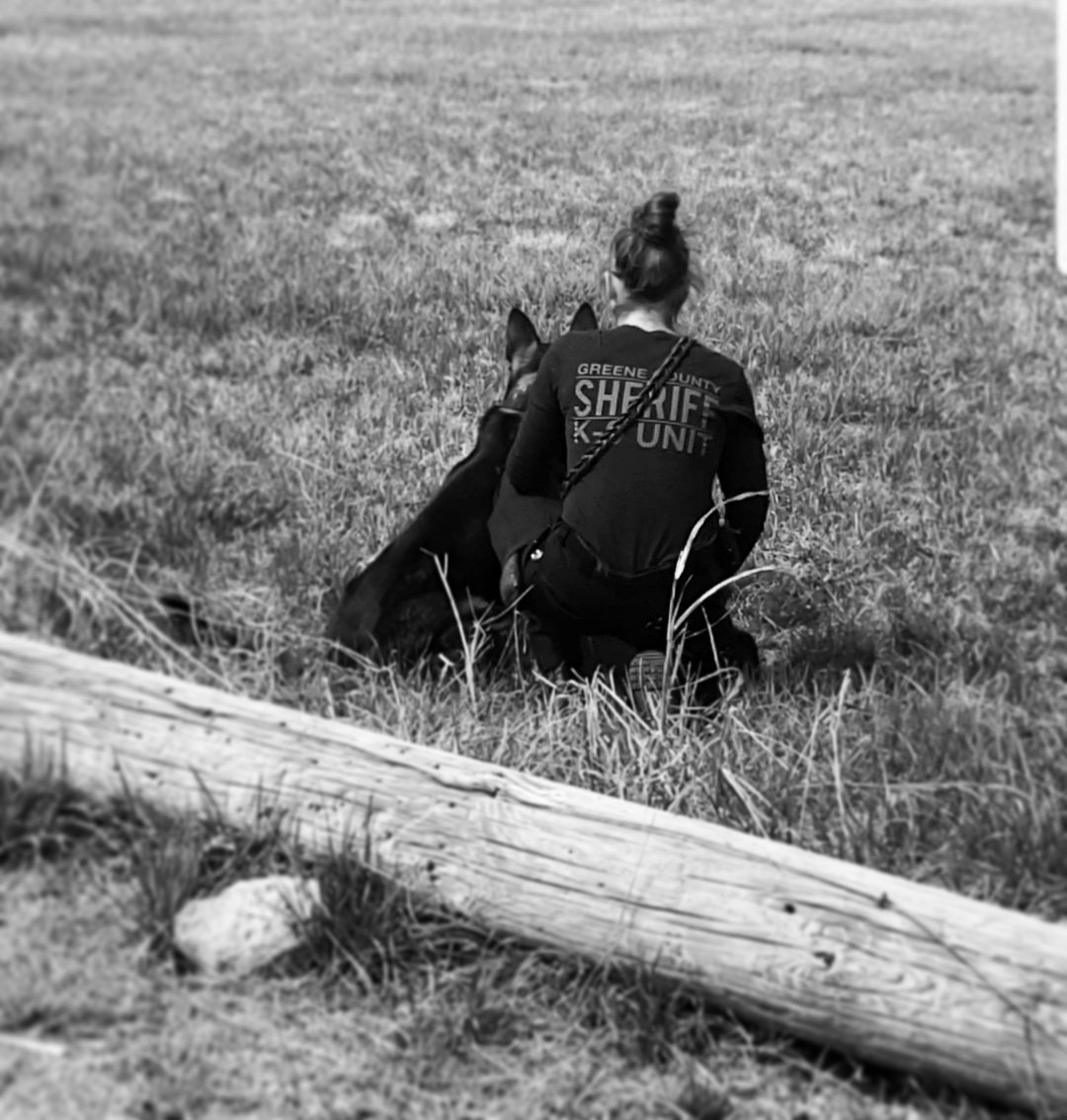 I can do things he cannot, he can do things I cannot; together we can do great things. #K9Athos #workingdog #k9handler #LivePD #alwaystraining #k9unit