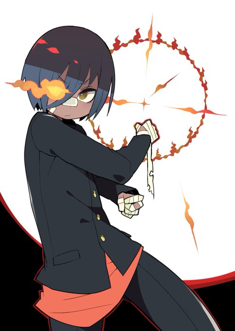 神我狩用に描いた子
ふぁいあー 