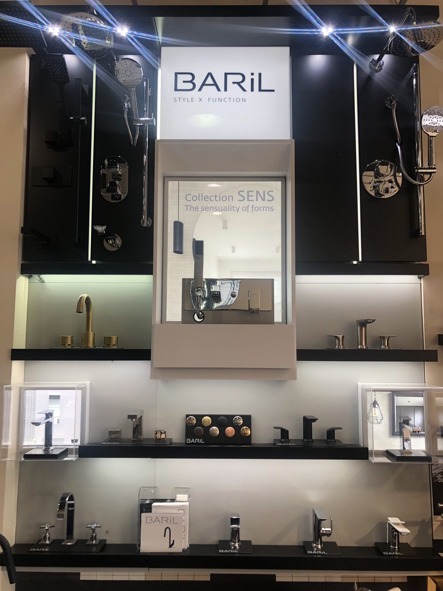 AlphaSalesCo's tweet image. Our Newest Baril display....go see it at Bathtique’s Showroom in Florence...it’s a Beauty