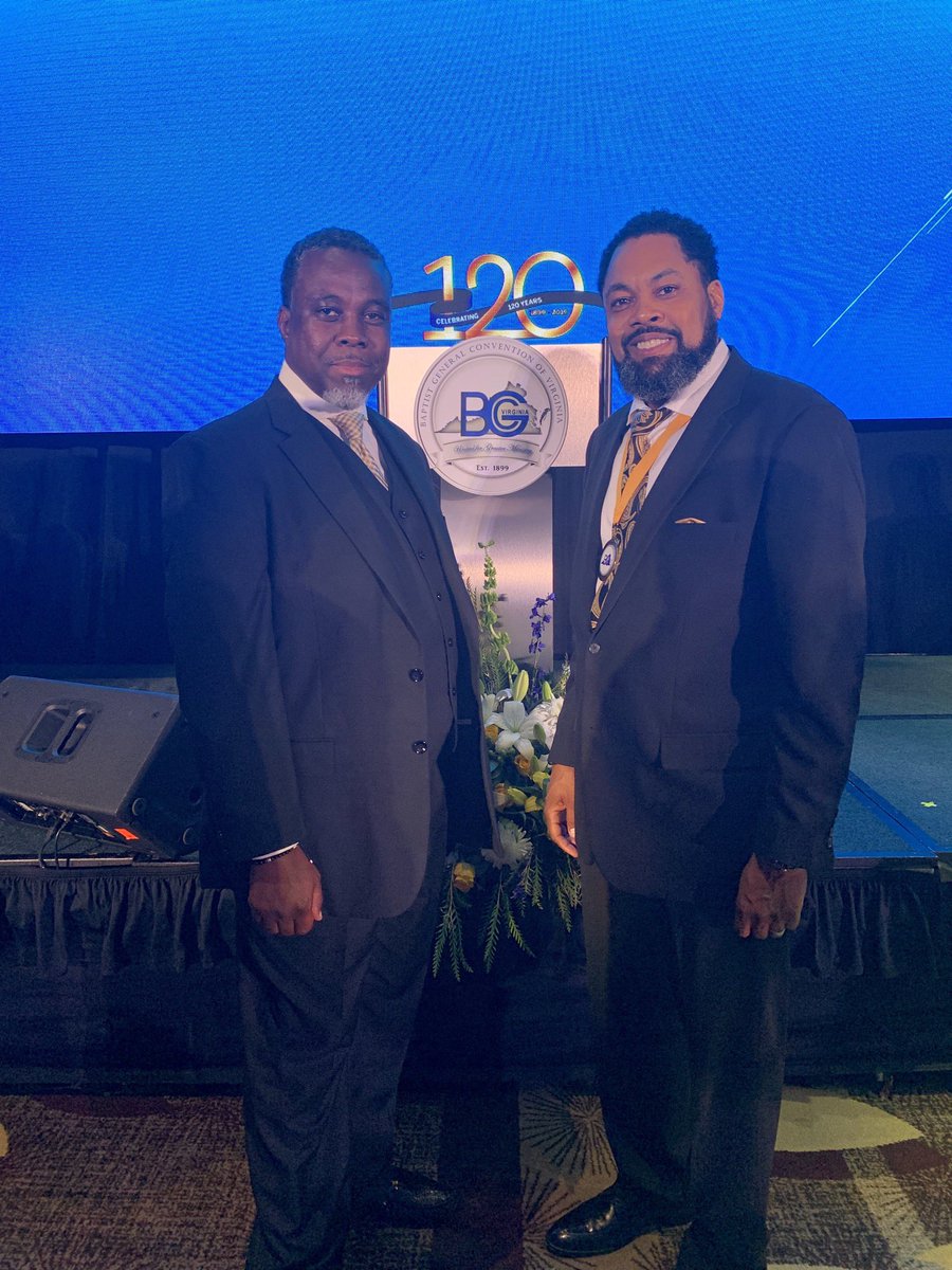 TyroneJacksonJr's tweet photo. “Rev. Dr. Charles Whitfield & Rev. Gregory M Howard...”
“Virginia Baptist State Convention &
Baptist General Convention of VA standing together...”
6-25-19
#BGCVA #BGCVA120th @bgcvaministries @VAUnion1865 @STVUatVUU #VirginiaBaptistStateConvention https://t.co/xkbnxUZify
