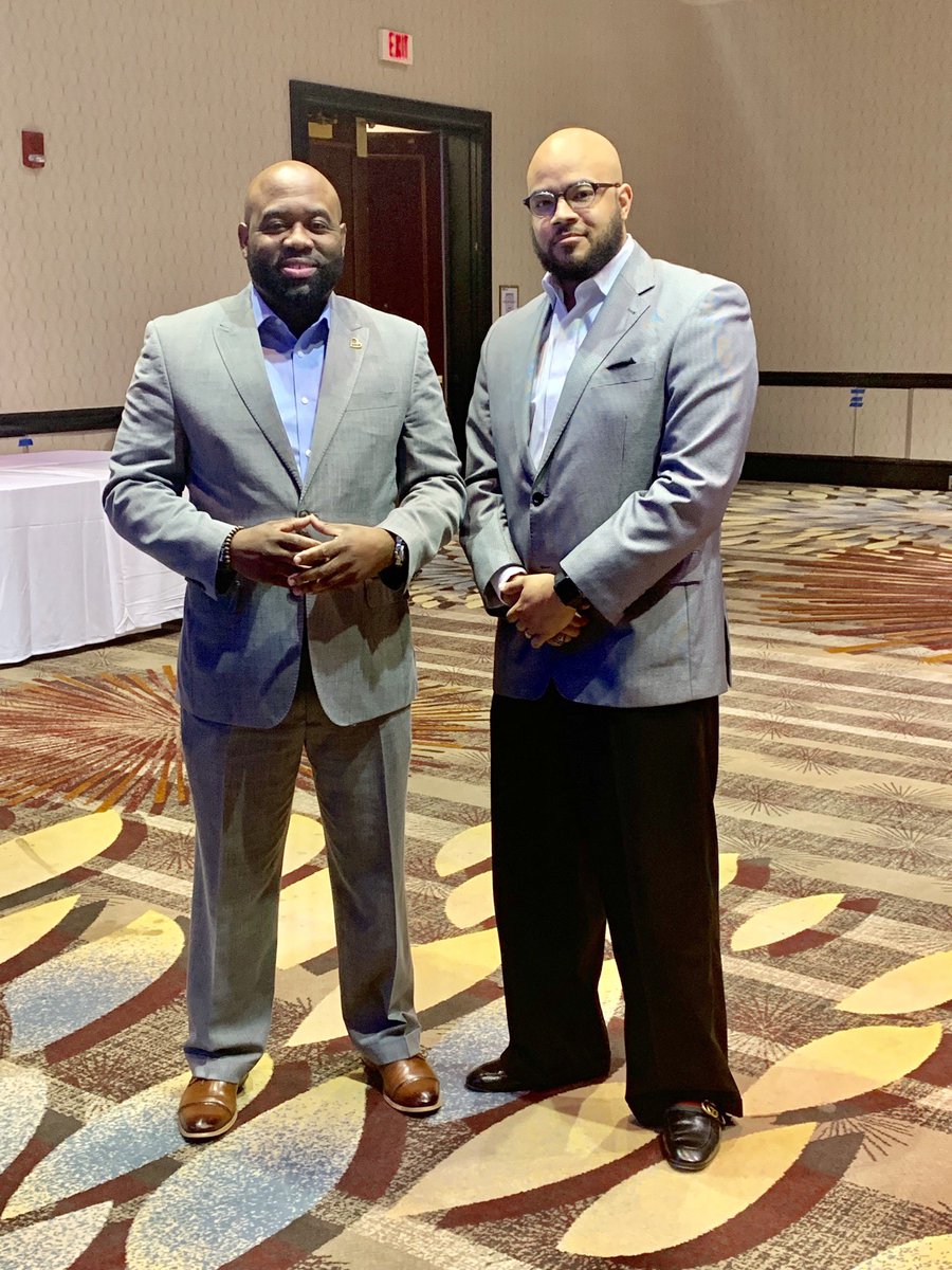 TyroneJacksonJr's tweet photo. “Rev. Dr. J. & Rev. Matthew Brown
6-25-19 @RevMLBrown
#BGCVA #BGCVA120th @bgcvaministries @VAUnion1865 @STVUatVUU #VirginiaBaptistStateConvention https://t.co/6gQFwsk6uR