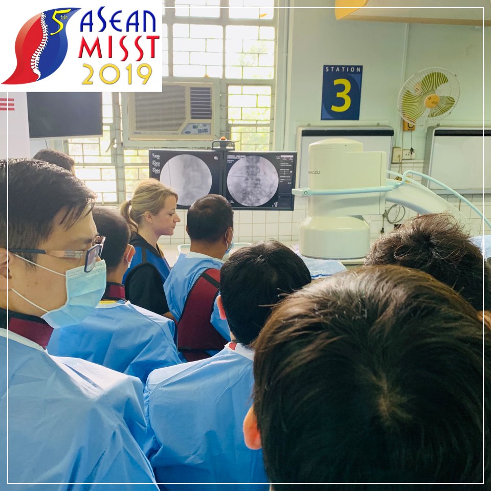 AseanMISST's tweet photo. Every station in today and tomorrow's cadaver course is equipped with a C-arm to maximize learning! #AseanMISSTManila #MinimallyInvasiveSpineSurgery https://t.co/gCk3GvwtWW