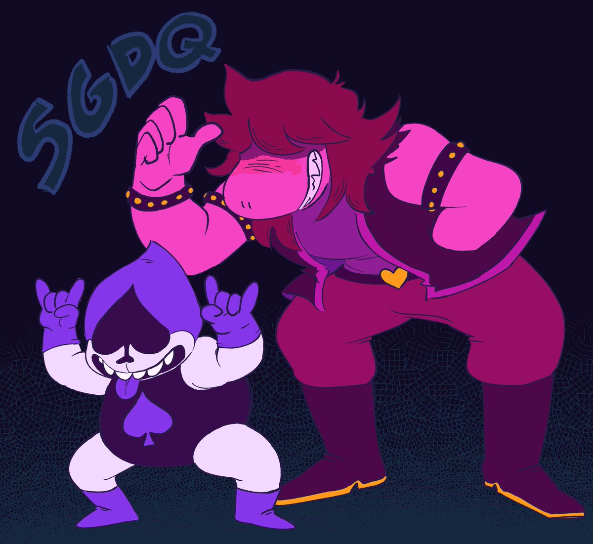 the sweet little peas we love to see #deltarune #GamesDrawnQuick. 