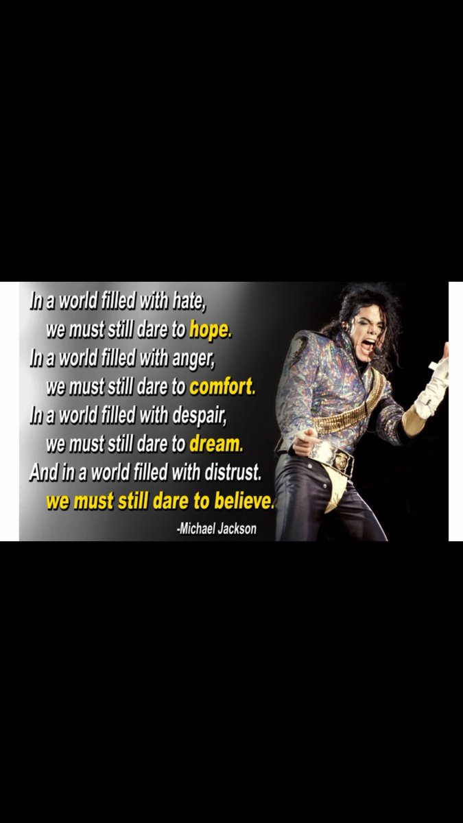 #10YearsWithoutMichaelJackson Thank you for showing us what to believe in.