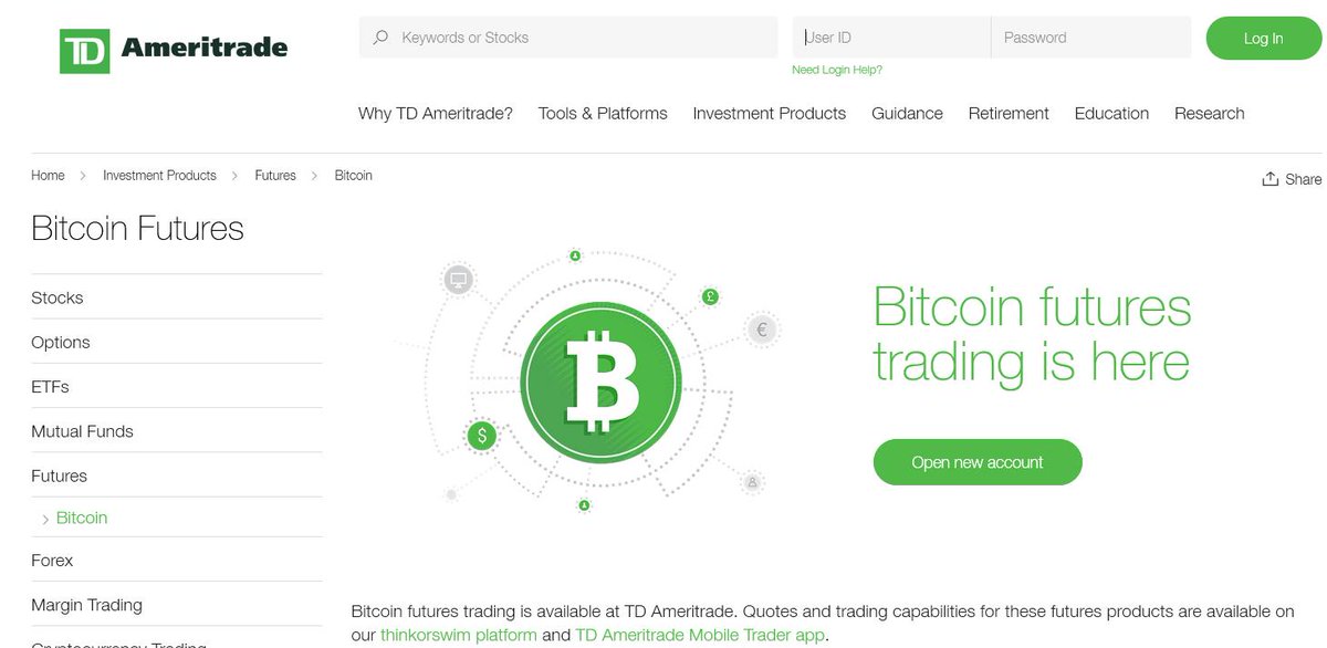 buy bitcoin td bank