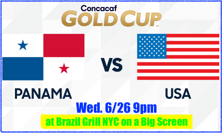 BrazilGrillNYC's tweet photo. If You Love #Soccer Join Us at #BrazilGrillNYC Wed 6/26 at 9pm for the #Concacaf Gold Cup ~ USA vs Panama on Our Big Screen
@w42st @TimesSquareNYC @GallivantNYC @thetimenewyork @BelvedereNYC @FIFAWWC @GoldCup @Concacaf #Concafa #BrazilGrill #TheatreDistrict #HellsKitchen #NYC https://t.co/LtkXqDqpLh