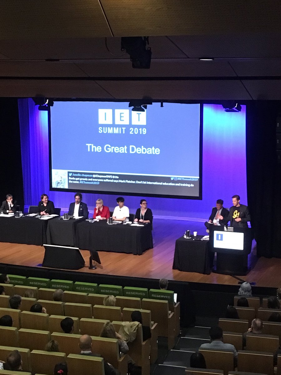 It’s time to@invest in innovative high growth industries #intled #Queensland #IETsummit2019 ⁦@StudyQld⁩