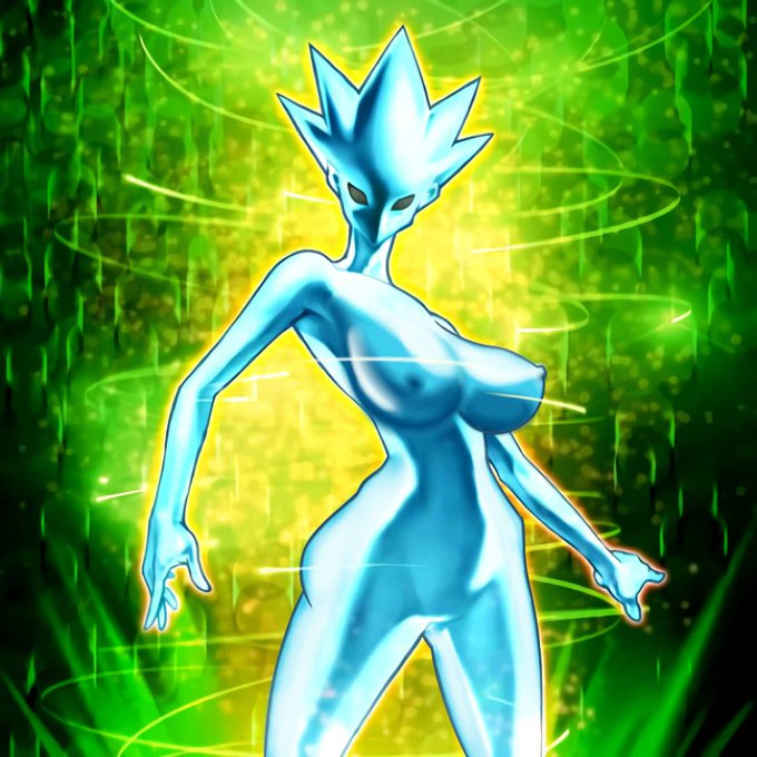 Recent edit com i just finished of neo spacian twinkle moss from yugioh. 