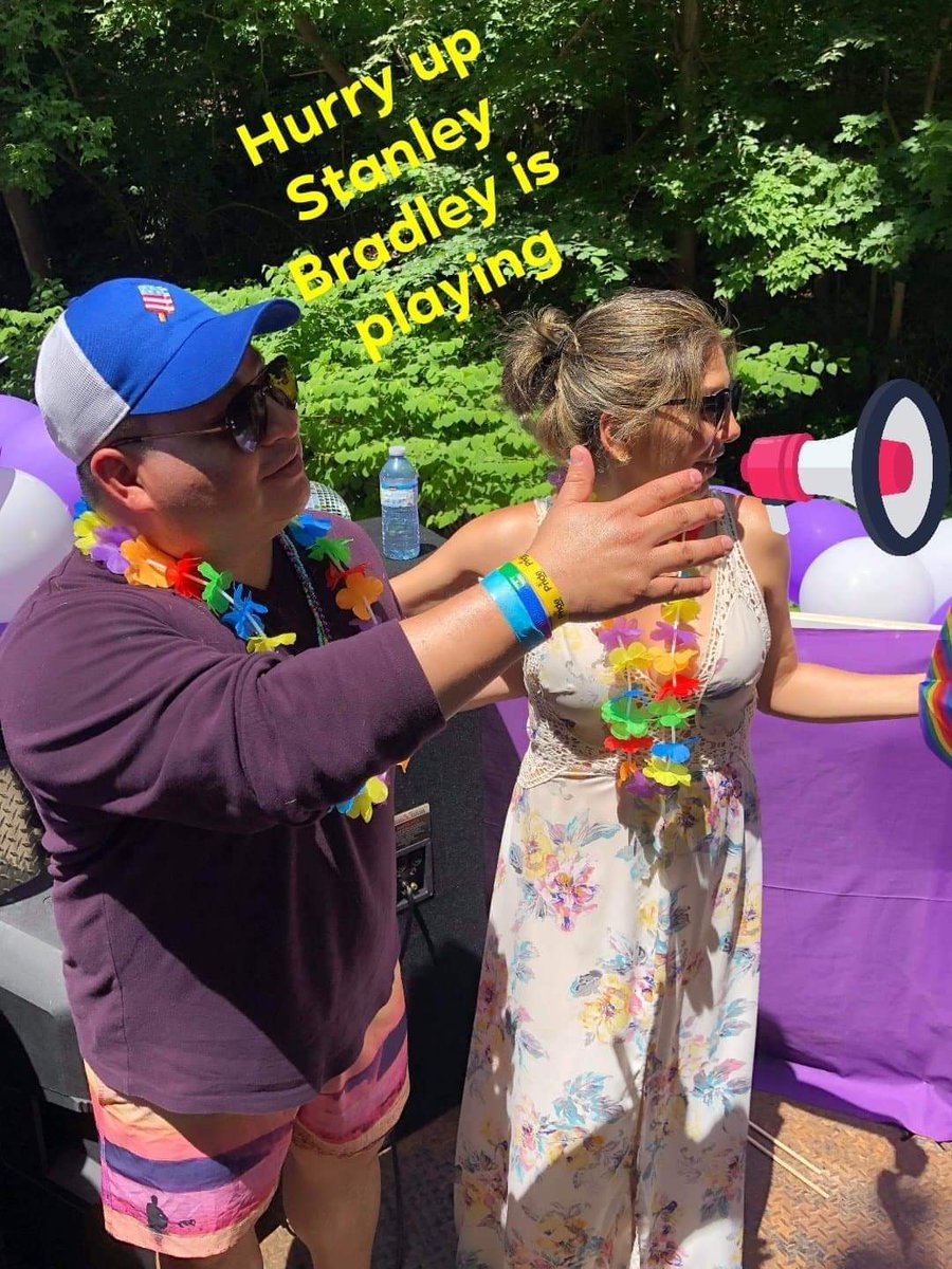 RigoBaak's tweet photo. Let the music begin! #StanleyBradleyMusic #dj #float #prideto #loveislove  #pride #summerfun #teampurple https://t.co/Jhm5qOPAJH