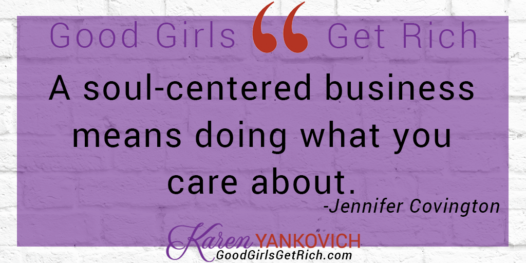 karenyankovich's tweet photo. Going to Ecuador with the Peace Corp really helped @TheRealJCov learn what made her heart happy – what she truly cared about. Which helped her start her soul-centered business. I am so excited to share Jennifer's journey with you on #GoodGirlsGetRich! https://t.co/YQHWZoSDIT https://t.co/wcb5lP07vf