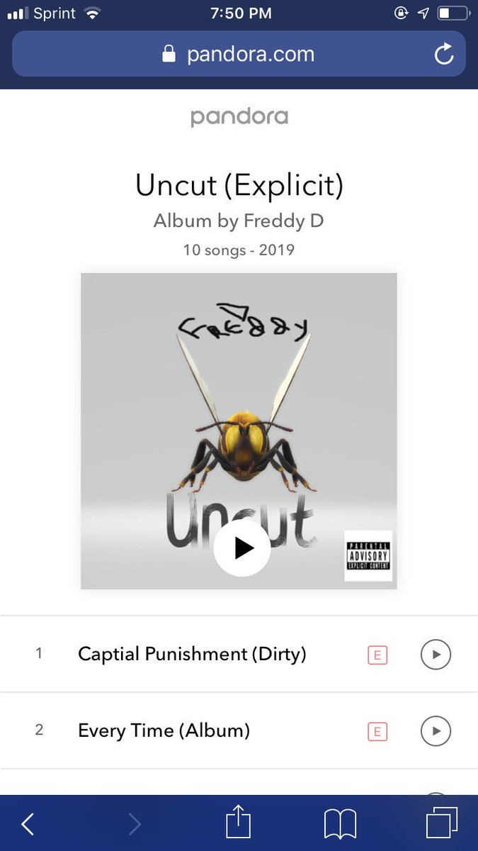 FreddyDMusic's tweet photo. My partner @pandora has @freddydmusic #uncut
Nice way to get word out!! @freddydmusic #music #hiphop #rap #nomotives #justmusic #jetlag #new #originalsong #drout #support #share #magic #prayer #push #money #strong #listen #pandora #spotify #google #applemusic https://t.co/Du9s2R3Vpn