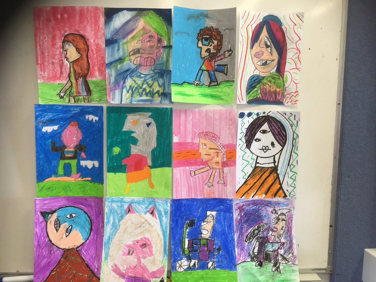 Stage 3 Arabic students did some fantastic art work like Picasso <a href="/PsCondell/">CondellParkPS</a>