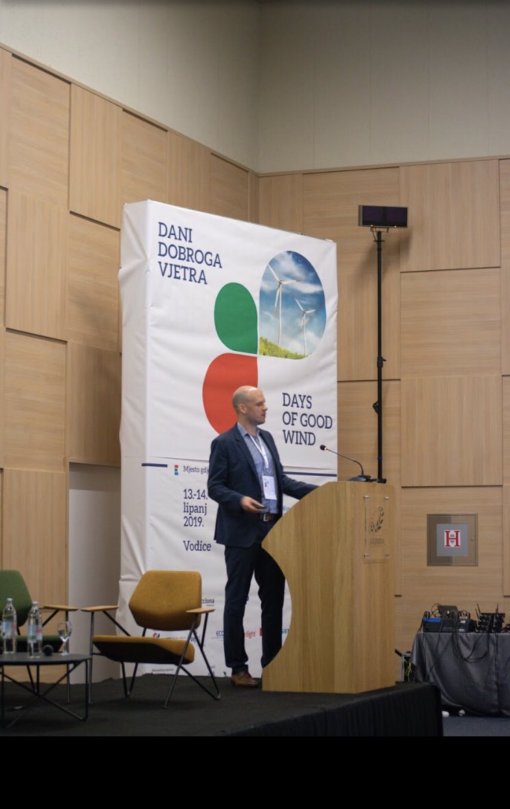 Mak Đukan (@makdukan) on Twitter photo I had a great time at <a href="/oie_hr/">Obnovljivi izvori energije Hrvatske/RES Croatia</a> “Dani dobrog vjetra” (Days of Good #windenergy) where I presented on #auctions for #renewables and their effect on #financing. First Croatian round to be announced until end 2019. Wind market booming. Thanks <a href="/WindEurope/">Wind in Europe</a> for co-hosting the event. I had a great time at <a href="/oie_hr/">Obnovljivi izvori energije Hrvatske/RES Croatia</a> “Dani dobrog vjetra” (Days of Good #windenergy) where I presented on #auctions for #renewables and their effect on #financing. First Croatian round to be announced until end 2019. Wind market booming. Thanks <a href="/WindEurope/">Wind in Europe</a> for co-hosting the event.