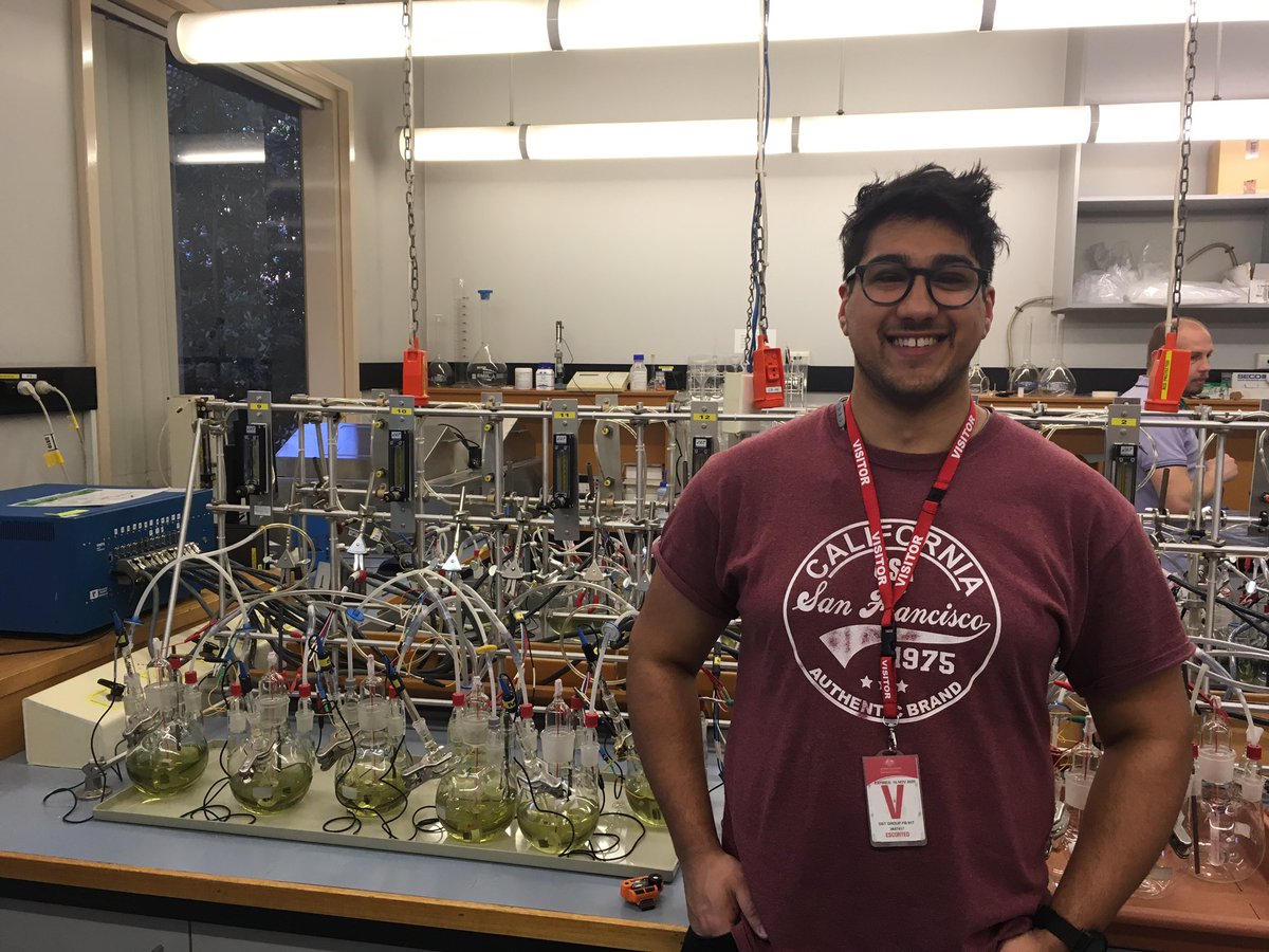 SwadeWade's tweet photo. Honours student @CAPTAINADAM42 setting up some electrochemical microbial #corrosion tests @DefenceScience today. Can’t wait for the results. #lovethelab #longday #prepare https://t.co/CBuOa4s6w0