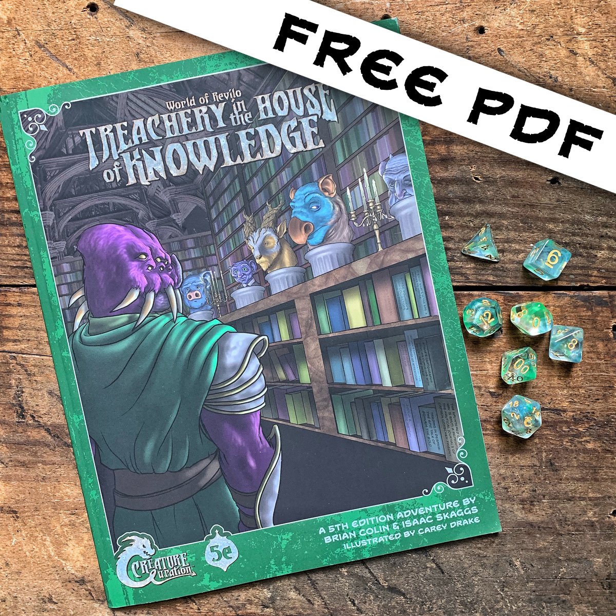 theBrianColin's tweet image. Do you want to get a little taste for World of Revilo we are creating? Here you can get the full module. worldofrevilo.com/treachery-samp… The first taste is free ;) Once you fall in love you can back our Campaign Setting on Kickstarter! #dungeonsanddragons #dnd5e #freemodule