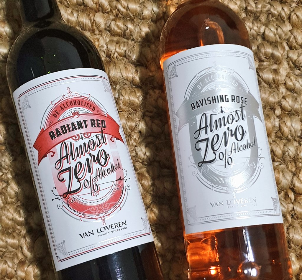 Lloydi_Boy's tweet photo. ...well it's been joined by a Radiant Red & Ravishing Rose #AlmostZero from @vanloverenwines 🙌🏼
#DrinkAlmostZero https://t.co/mEPkTDy4ZY