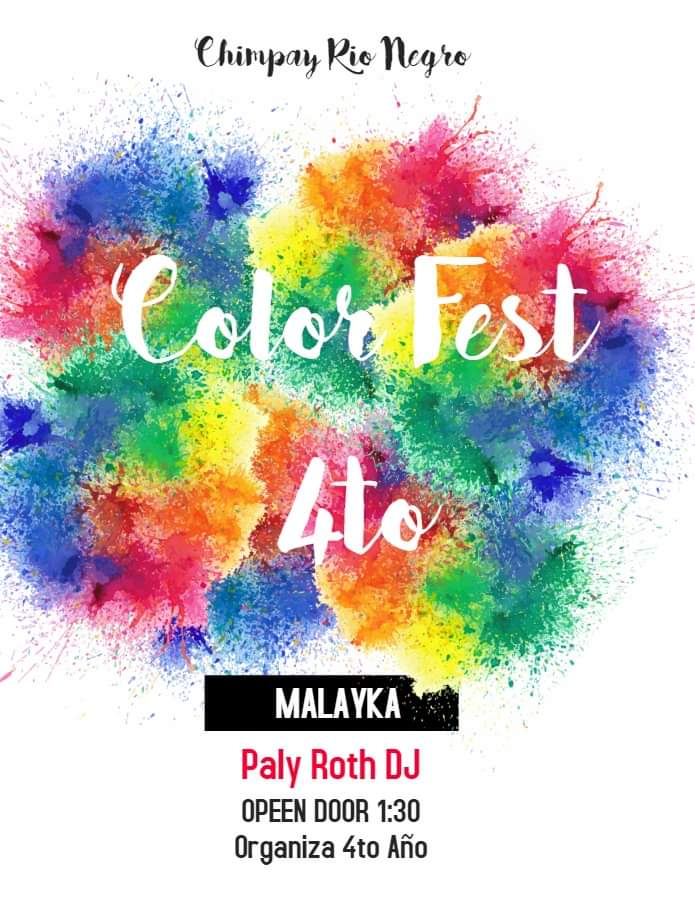 Meelhenriques's tweet image. En serio vas a dejar que te la cuenten??? 
La #ColorFest 🏳️‍🌈 se viene con todoooo!!!🎉🎊🎉