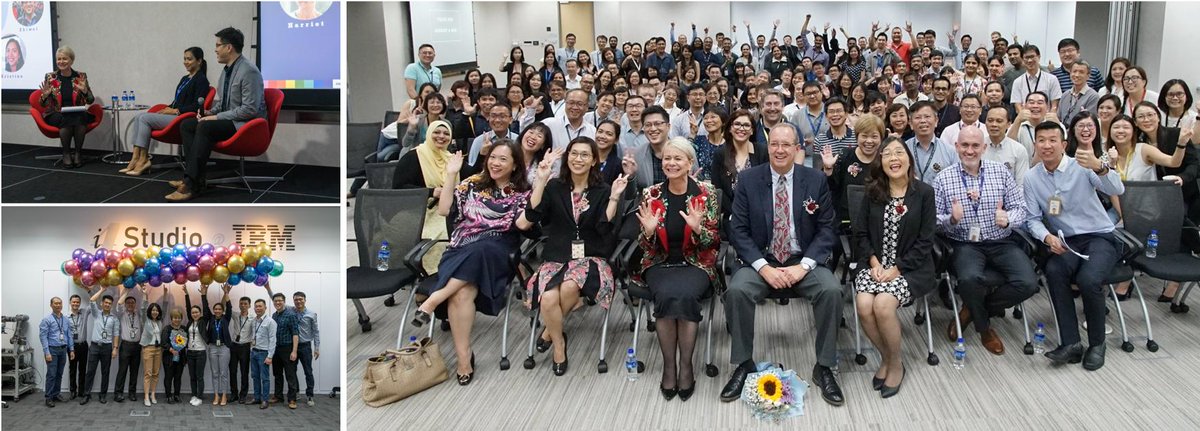harrietgreen1's tweet image. Townhall with the #IBM IMS team in Singapore to celebrate the opening of the i4Studio to support clients on their industry 4.0 journeys. Thank you to Bob Edge, Kristine M Rodelas and  Zhiwei Lee for joining me on stage for a conversation. #IBMStudios