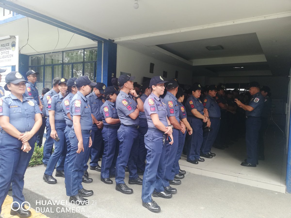 At about 7:55AM, June 26, 2019 PEMS Eric D Ofren, PESPO conducted accounting to PHQ personnel at Main Building Camp BGen Pantaleon Garcia, Imus City