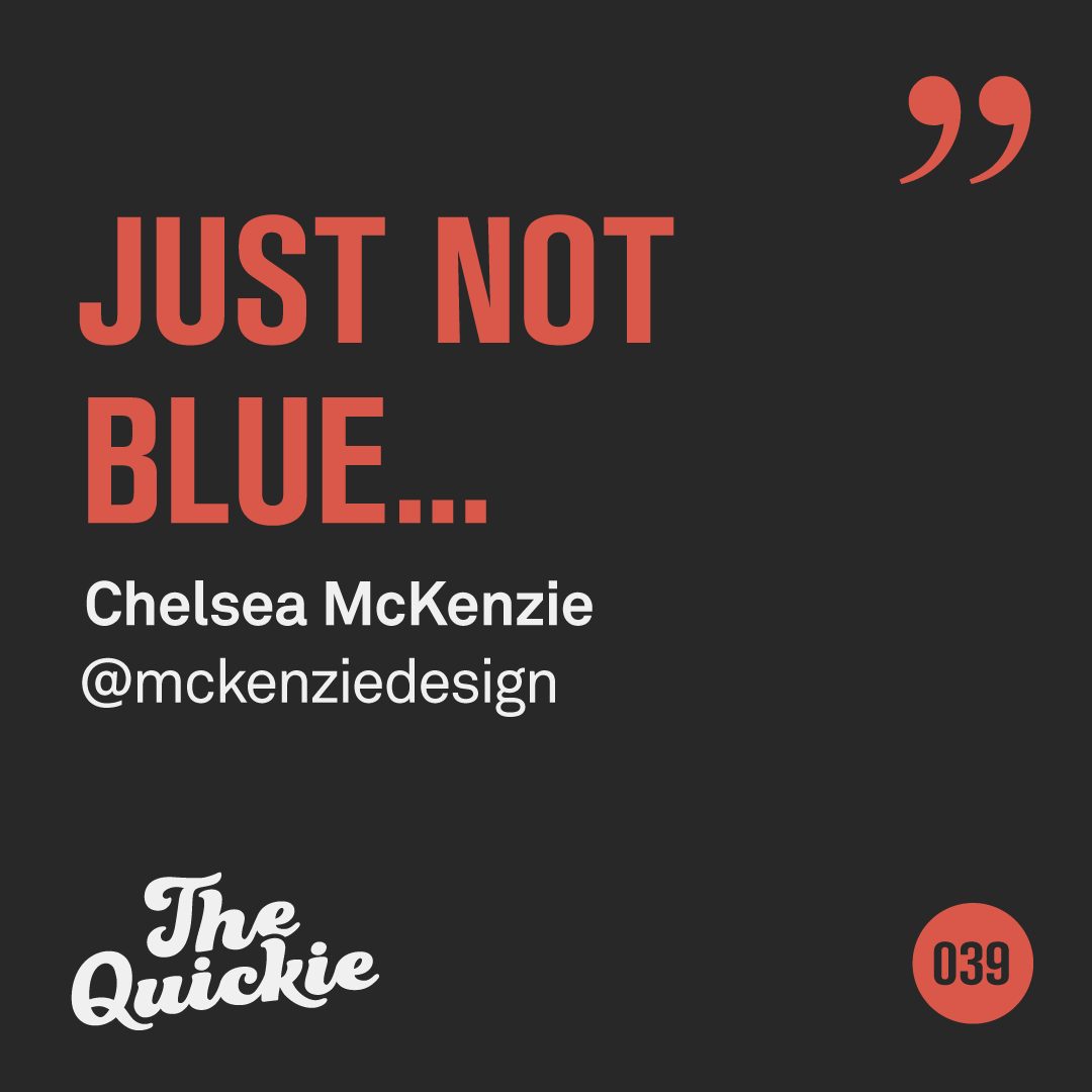 Chelsea_Mck's tweet photo. The plum + lime project you see there for Barbican (with @CenturyGroupDev ) was almost all blues – find out why in Episode 39 of @quickiepodcast with me. #graphicdesign https://t.co/ZhGCoD6ESy