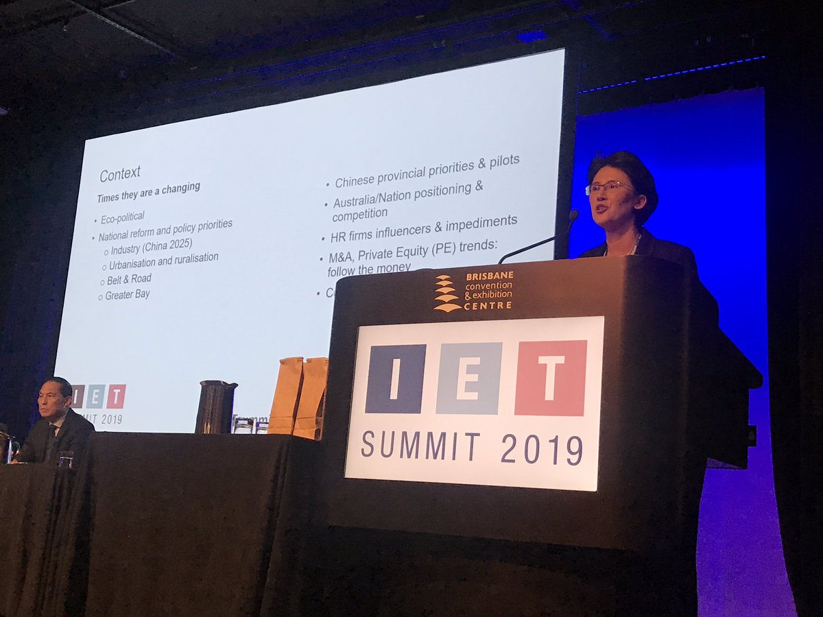 How long can we sustain high growth from Chinese market? We need to look  at broader perspectives to sustain healthy growth - Julie-Anne Nichols, @TIQ_China Commissioner @StudyQld #IETsummit2019