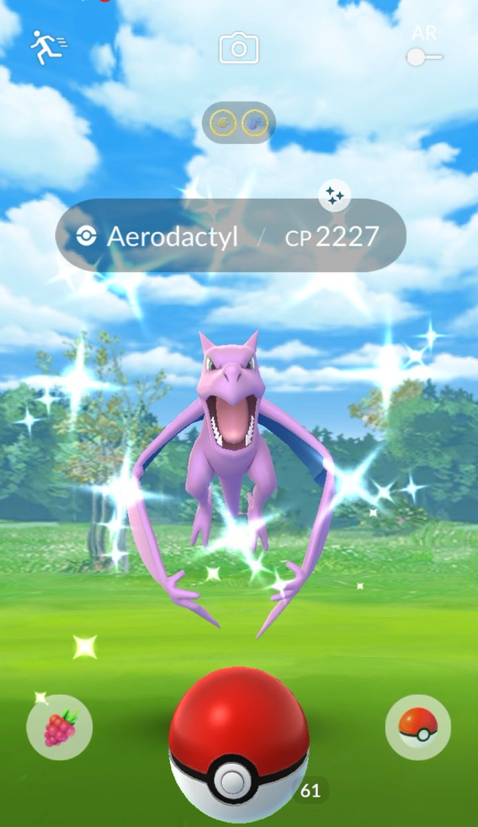 Shiny Aerodactyl! (Pokémon GO)