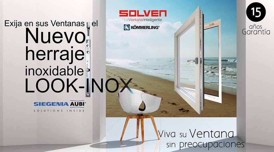 En Solven disponemos de un herraje con 15 años de garantía anti-corrosión, especialmente diseñado para zonas de litoral donde el salitre puede acortar la vida de los herrajes normales. solvenpvc.com/herraje-solven…
