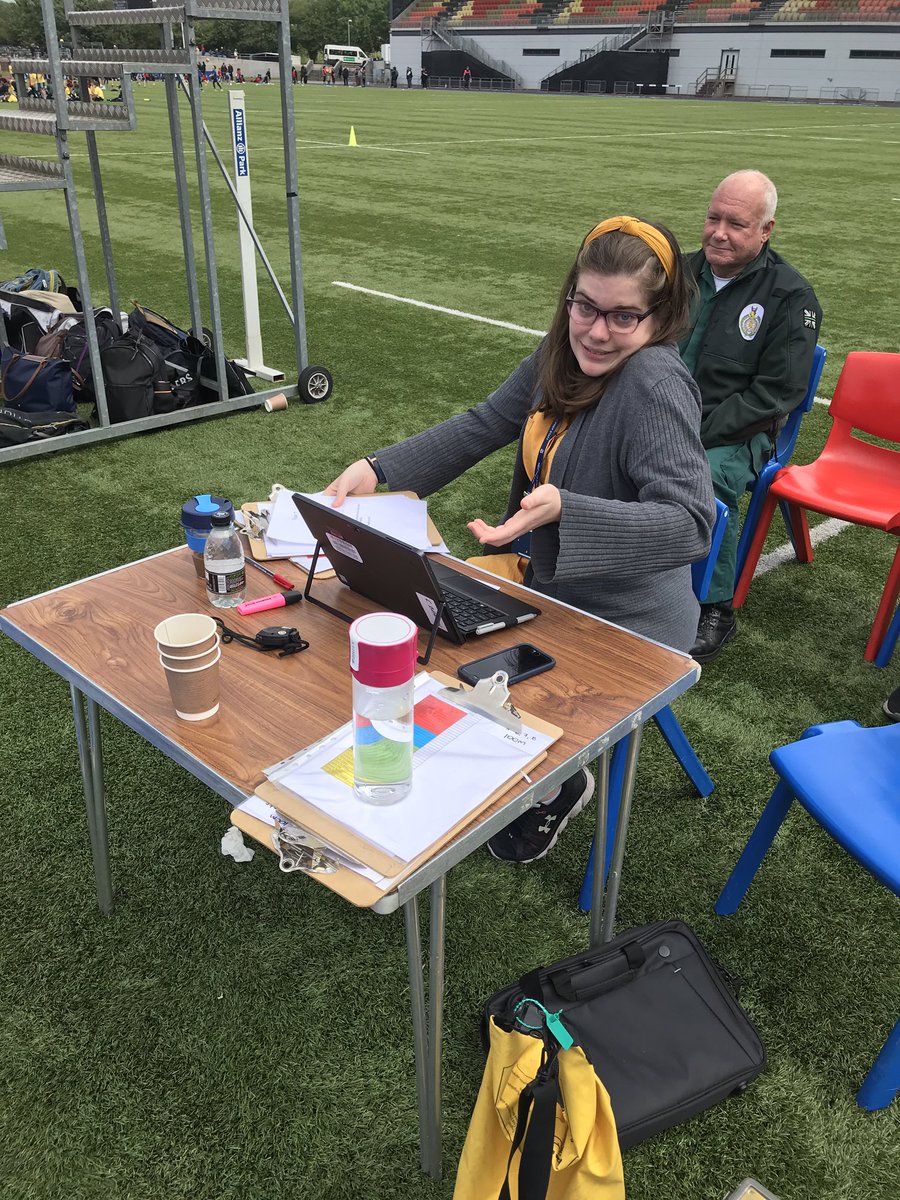 NBHPrep_PE's tweet photo. Miss Truasheim hard at work - sorting out housepoints, she loves an Excel spreadsheet as you can clearly see πππ»ββοΈππ½ββοΈ #nbhprep #schoolsportsday #northbridgehouse #Cognitaway https://t.co/fw8Co5bSZa