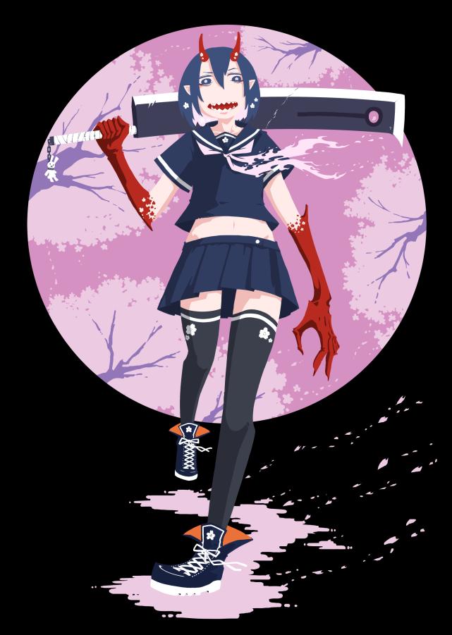 #なんでもいいから俺の黒背景を見ろ
モノクロ好きの割に意外と少なかった 