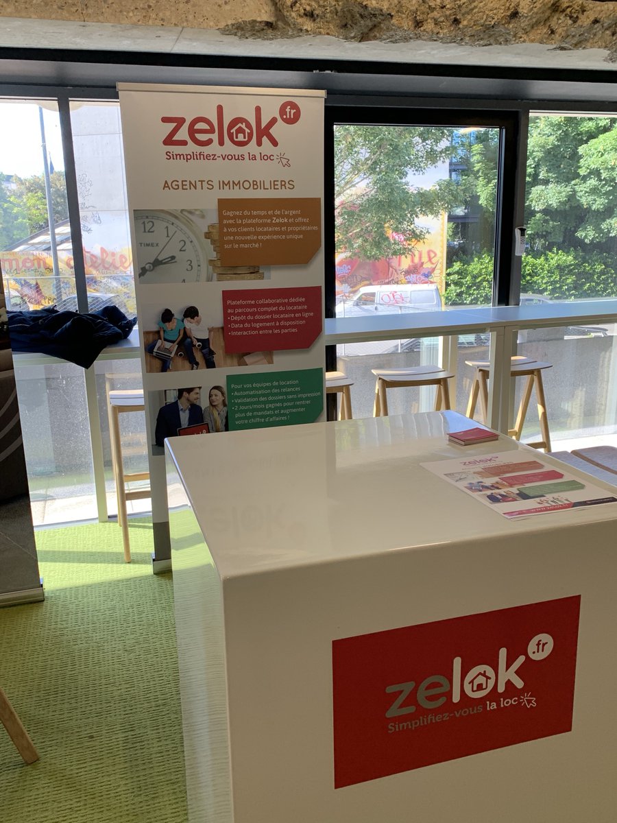 OFImmo's tweet photo. [TECH IMMO] @Zelok_France devant les professionnels de l’immobilier avec @OFImmo // #Zelok présente sa solution innovante aux experts de l’immobilier visant à faciliter leurs tâches quotidiennes et à mieux performer. 

#techimmo #ouestfranceimmo #immobilier #startup https://t.co/dNF8ujUq13