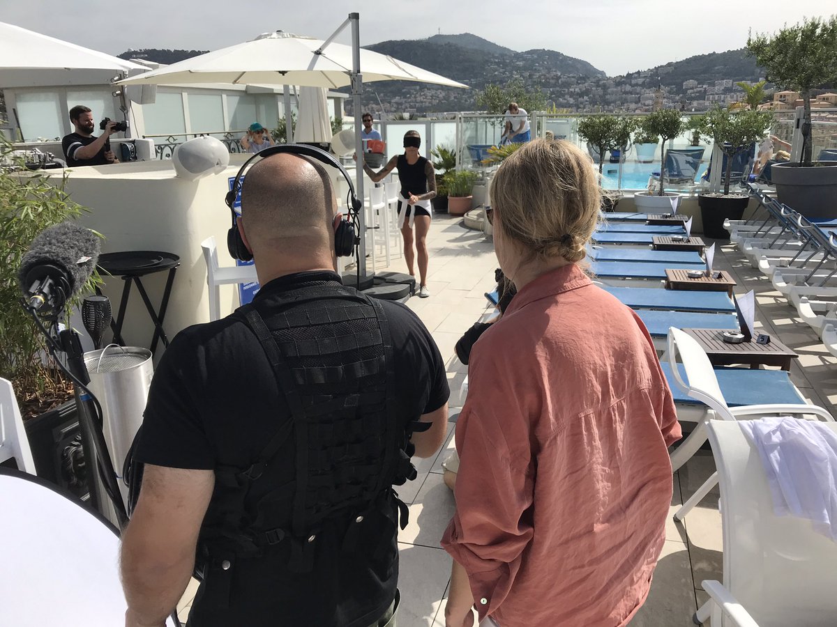 RR3FILMS's tweet photo. Production executive d’une drôle d’émission tv allemande. Jour 1 @nicofog #tournage #production #Ilovenice https://t.co/og31tpscnp