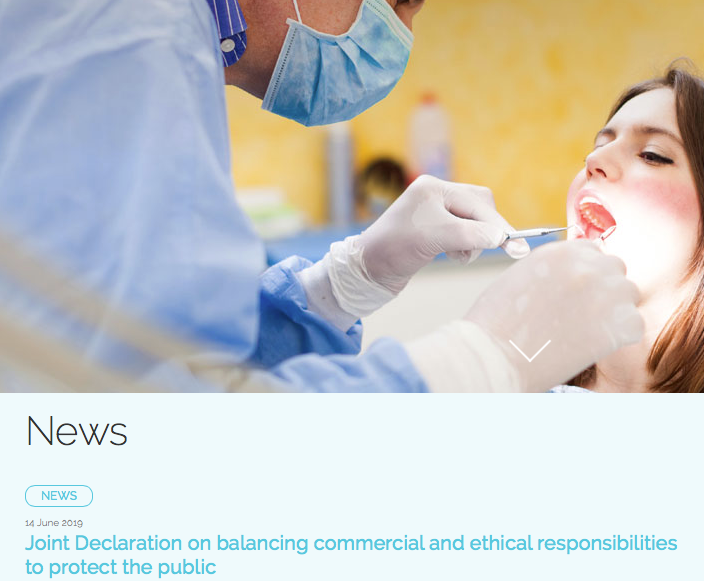 Professional #Standards &amp; corporate dentistry are high on FEDCAR agenda. See its latest advocacy published today fedcar.eu. 28 countries=28 approaches but 1 unique concern in #EU #singlemarket : same #ethics applied to corporate entities and dental practitioners.