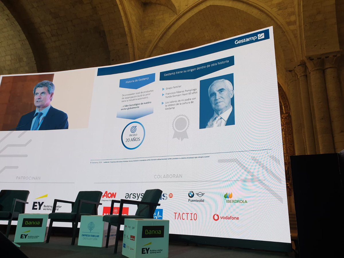 EFCyL's tweet photo. RT @rafjuan: Elogios al instituto y a la asociación de #EFCyL. En #CongresoEFCL19 @EFCyL se aborda la historia de @gestamp_es ; se inició hace más de 60 años y es hoy líder tecnológico global. Lideres en la transformación y servicios siderúrgicos. https://t.co/OhdMdN8t8n