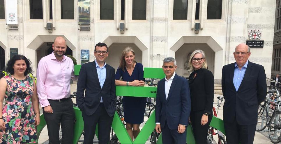 hackneycouncil's tweet photo. In partnership with @cityoflondon and @steergroup, we hosted the first London Walking and Cycling Conference on May 24! We were joined by the @MayorofLondon Sadiq Khan and London's Walking &amp; Cycling Commissioner, Will Norman #HackneyWalks #WalkingandCycling2019 https://t.co/LEDBw9ziiT