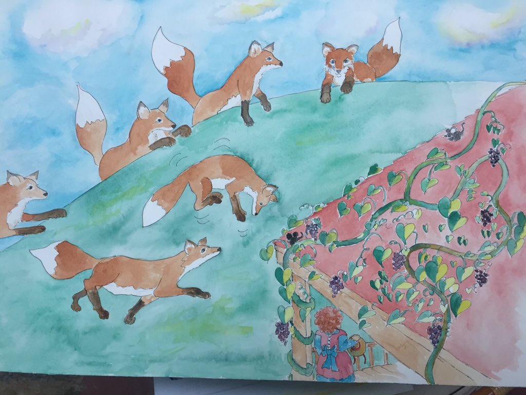 PeislandSandra's tweet photo. #twitterfirstFriday #MacFooey #foxes coming soon https://t.co/37wzbeh7rF
