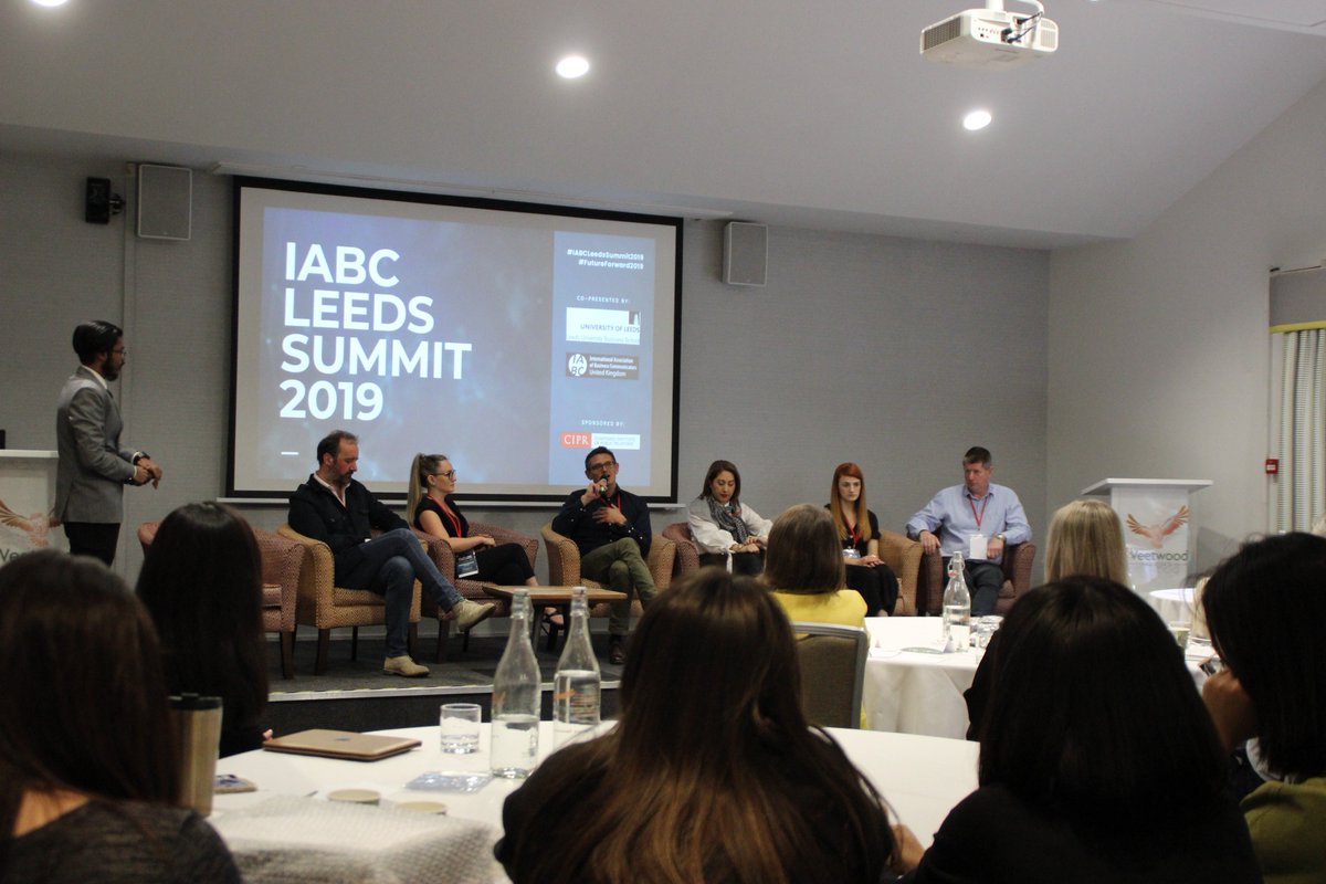 lubs_x's tweet photo. While this year's #IABCLeedsSummit2019 may be over, we are appreciative of the industry insights provided by our speakers. Thank you @ajggibson, Jonathan Chippindale, @georgiahalston, @NowellMatthew, Rachael Pearson, and @NadiaThemis for spending the day with us. #FlashbackFriday https://t.co/IVddrruC7G
