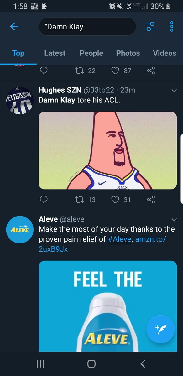 MayoWelch's tweet image. Damn, Klay gets injured and Twitter has jokes #tosoon, if you see this I hope you have a speedy recovery.